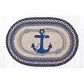 Capitol Importing Co 27 x 45 in. Jute Oval Anchor Patch 88-2745-443A